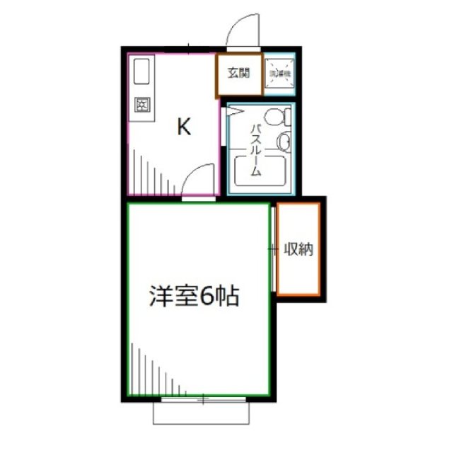 雅15ハイム 間取り