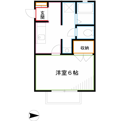 ポーリュシュカポーレ 間取り