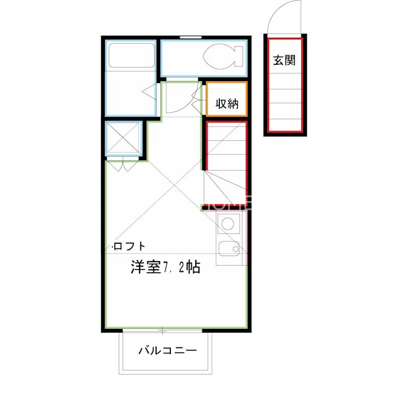アイコート三鷹 間取り