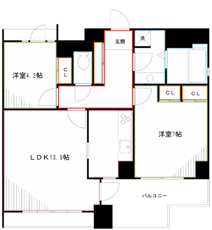 吉祥寺東急アパートメント 間取り