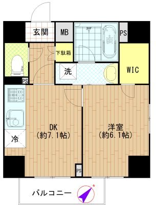 アリーチェ中落合 間取り