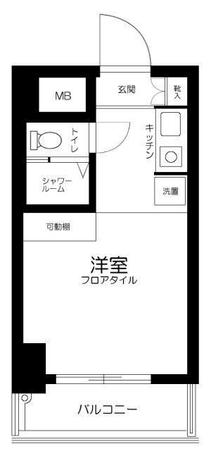 グローリア初穂武蔵境 間取り