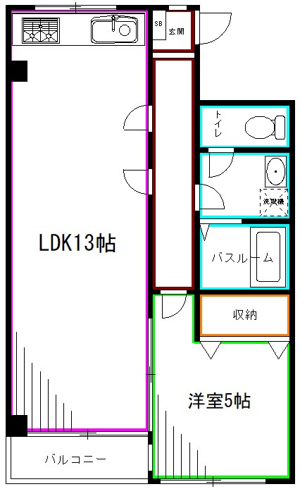 クオリティ・ヴィ 間取り