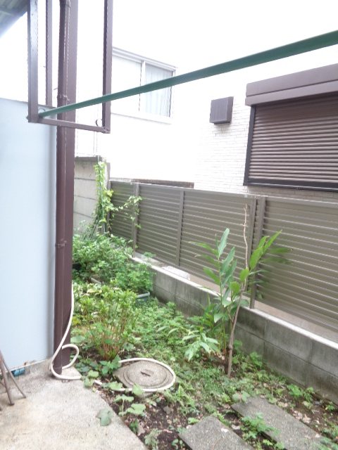 梢風荘 ベランダ
