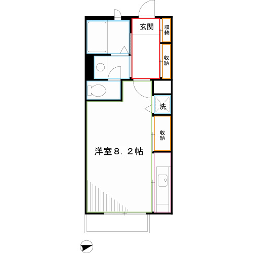 クルーズハウスＳ 間取り