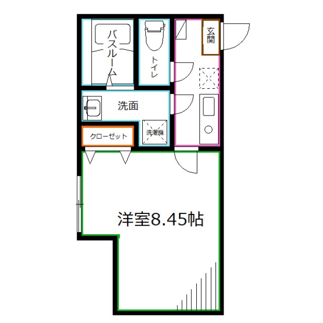 カインドネス鷹の台 間取り