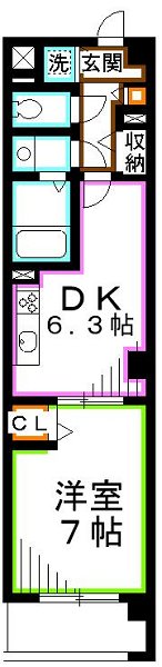 パルクレール 間取り