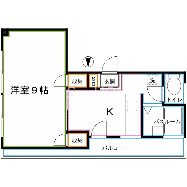 健生ビル 間取り