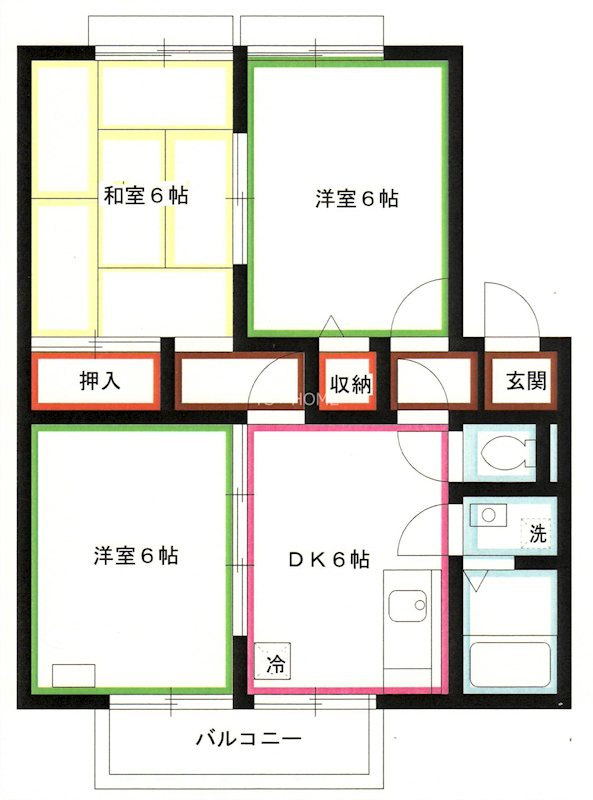 N・ソレアード  間取り