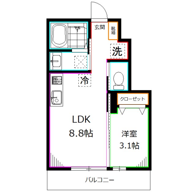 Casa Simpatia小金井 間取り
