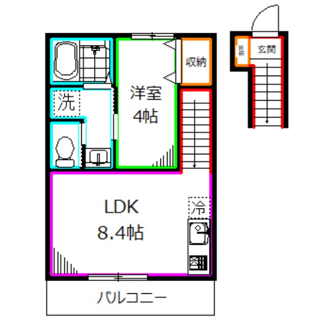 Casa Simpatia小金井 間取り