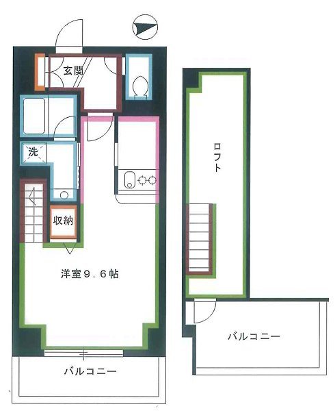 エルフレア武蔵野 間取り