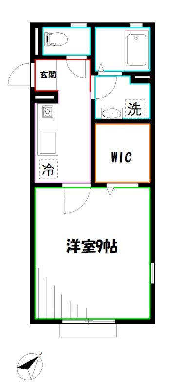 パークサイド御殿山 間取り