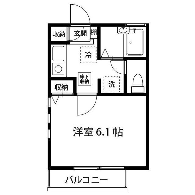 リシュイル武蔵野 間取り
