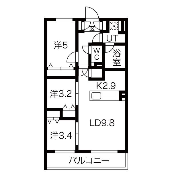 テラス上石神井ウエスト 間取り