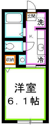 パークヒルズ弐番館 間取り