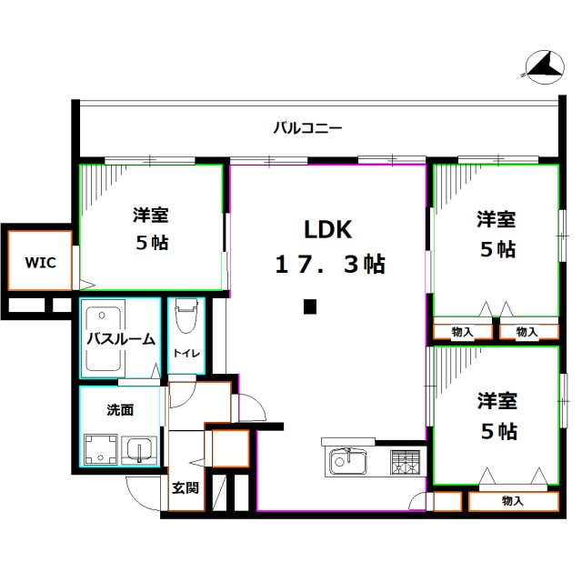 アルページュ久我山 間取り