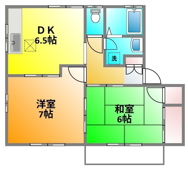 サウスドミール 間取り