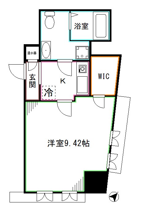 桃園パークマンション 間取り