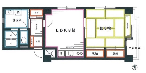 アステオン・エムズ  間取り