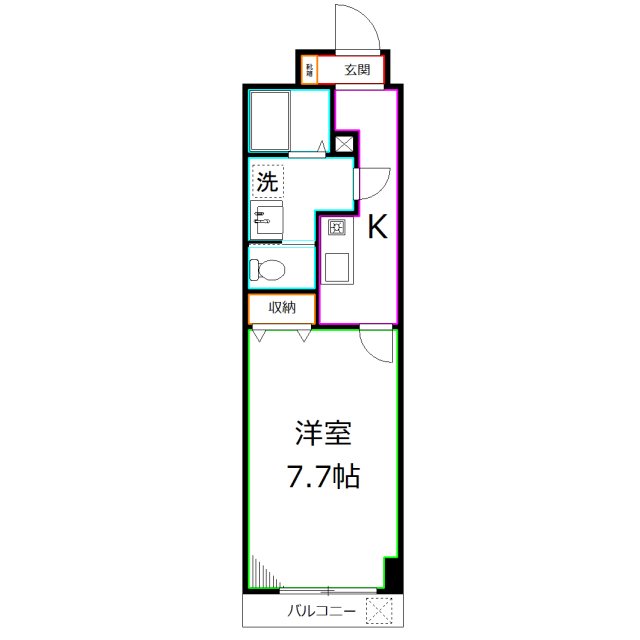 ネルメッツォ国分寺 間取り