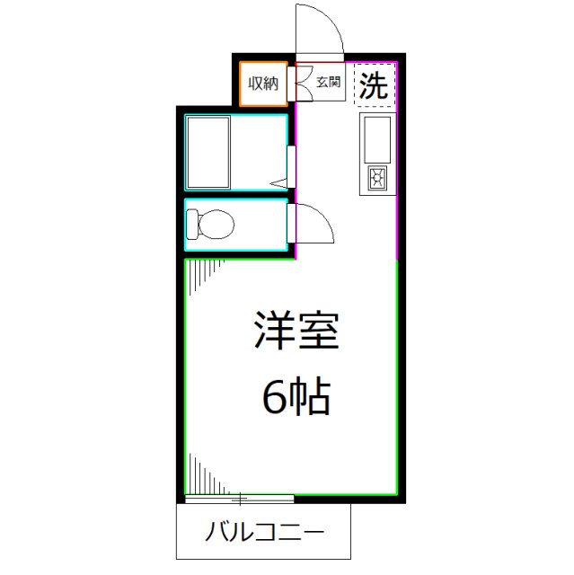 アメニティコウヤマ第８ガーデン 間取り