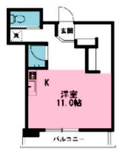 三田吉祥寺コーポ 間取り