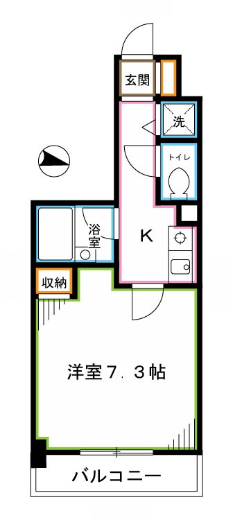 ウィステリアステージⅠ  間取り