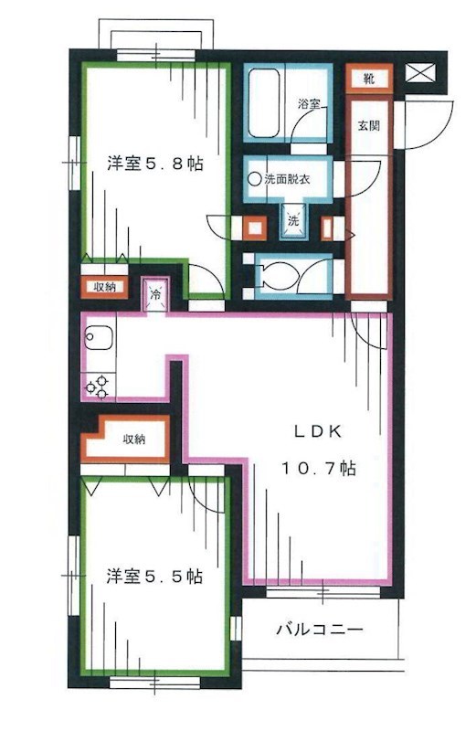 カターラ宮前 間取り