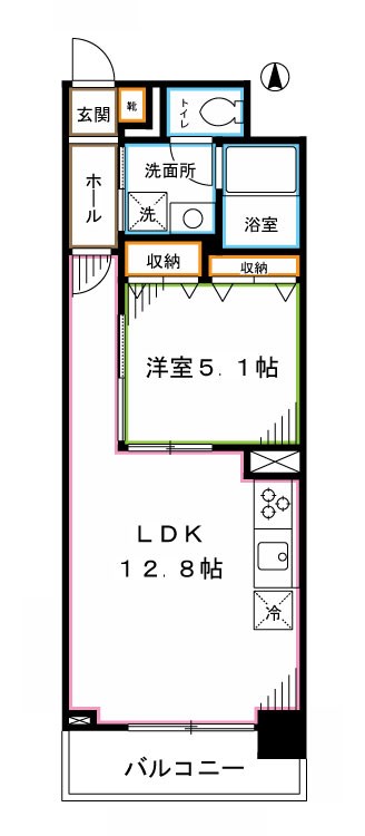 Grace　Heights　Yayoicho 間取り