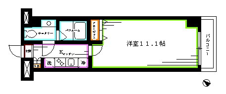エスティメゾン中野富士見町 間取り