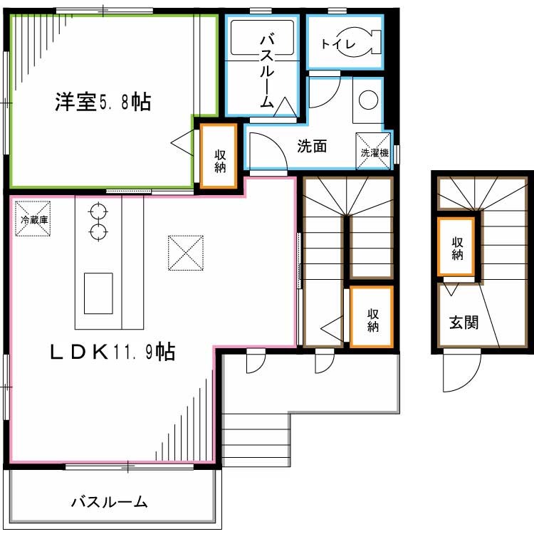 LE　STYLE 間取り
