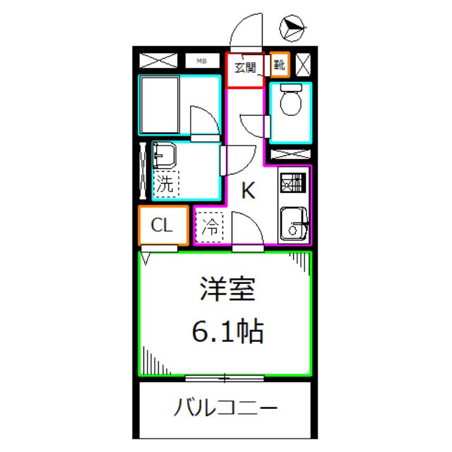 ラヴェニール国分寺 間取り