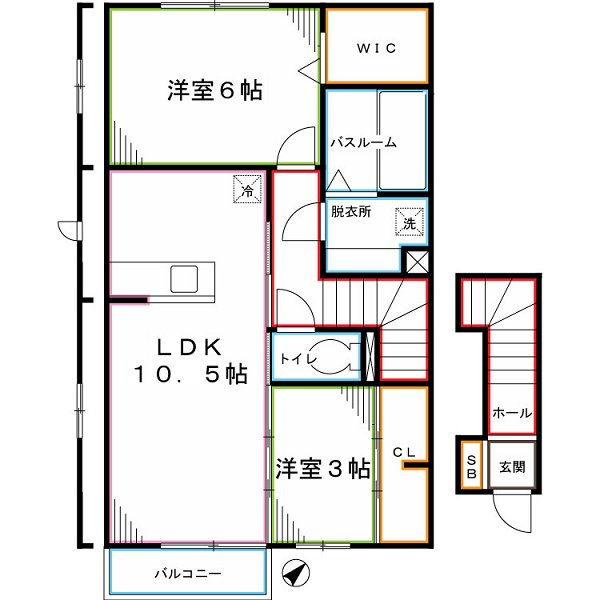 清流かわせみ 間取り