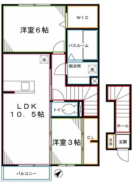 清流かわせみ 間取り