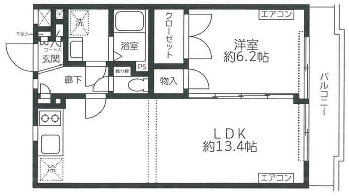 レジディア吉祥寺 間取り