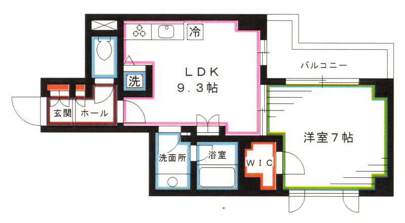 ジョイシティ中野 間取り