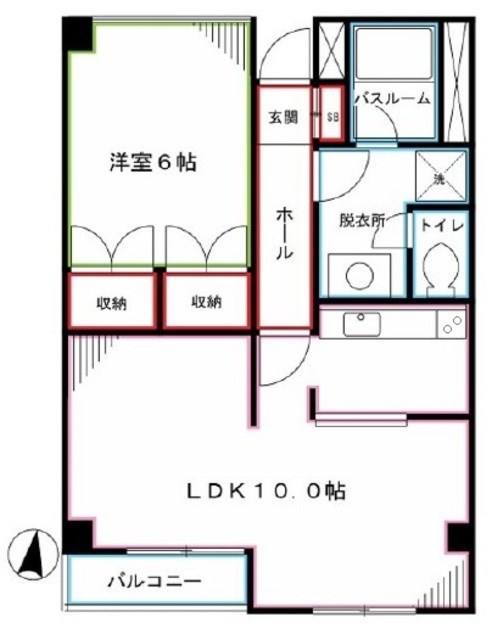 カーサアミスタ  間取り