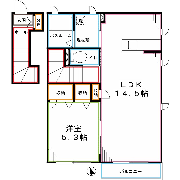 ルミエール  間取り