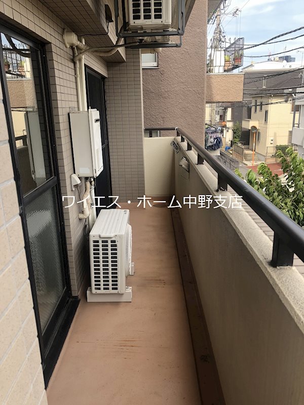 サクラマンション ベランダ