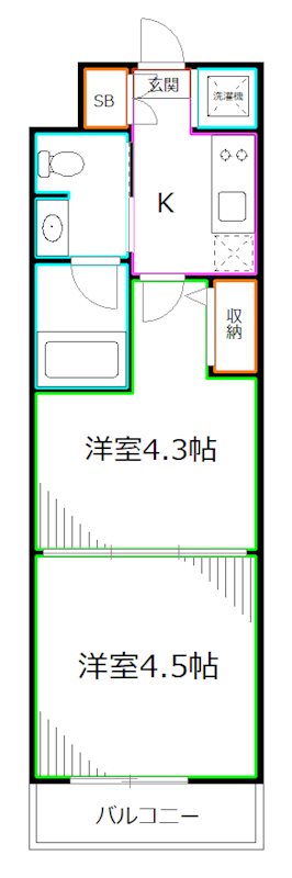 FORTUNA（フォルトゥナ）  間取り