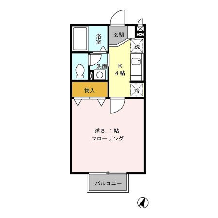 ハイツ暁苑  間取り