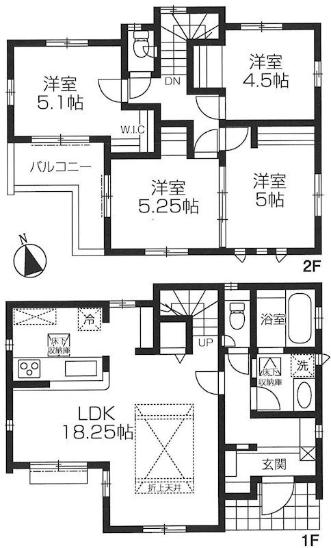 BLOOMING　MAISON　練馬区南大泉 間取り