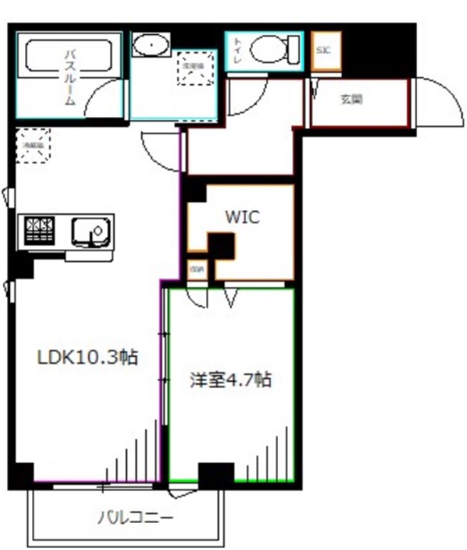 スマート・グラン 荻窪  間取り