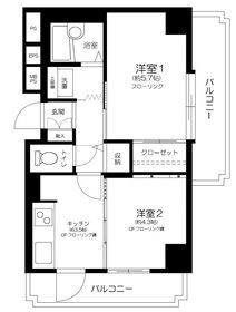 シャンボール高円寺駅前  間取り
