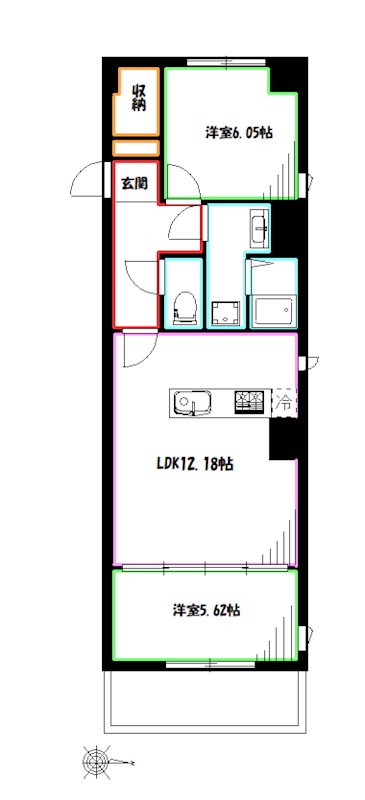 オークラビル 間取り