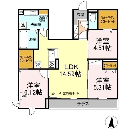 プライム　レジデンス 間取り