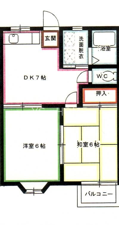 サン　ロリアン 間取り