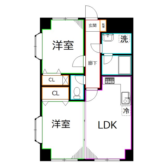ＩＳＭ国分寺 間取り