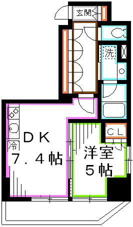 ＢＥＬＩＳＴＡ西荻窪  間取り
